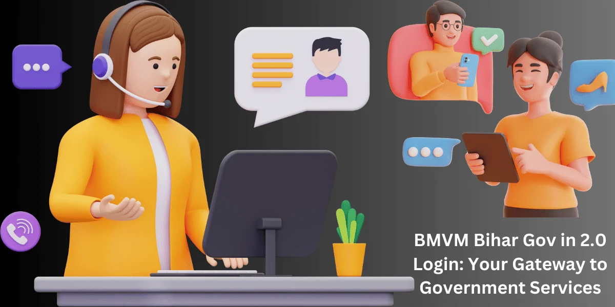 This emage showing a BMVM Bihar Gov in 2.0 Login: Your Gateway to Government Services